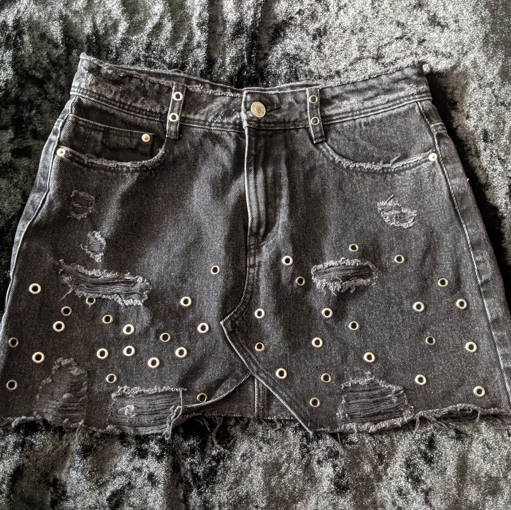 Zara denim skirt